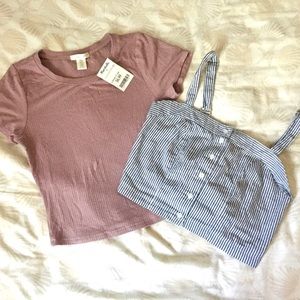 Two Crop tops 🌻
